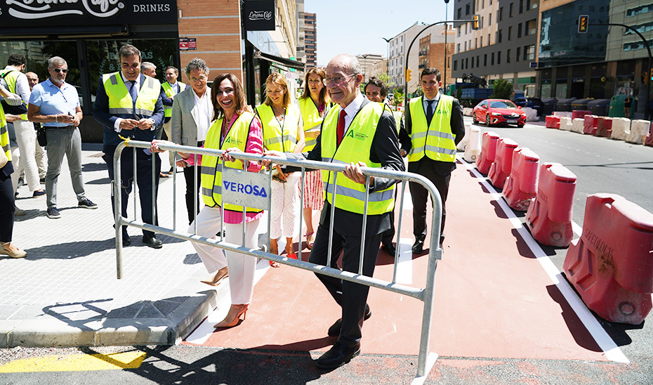 Callejones del Perchel recupera su configuración previa a las obras del metro de Málaga
